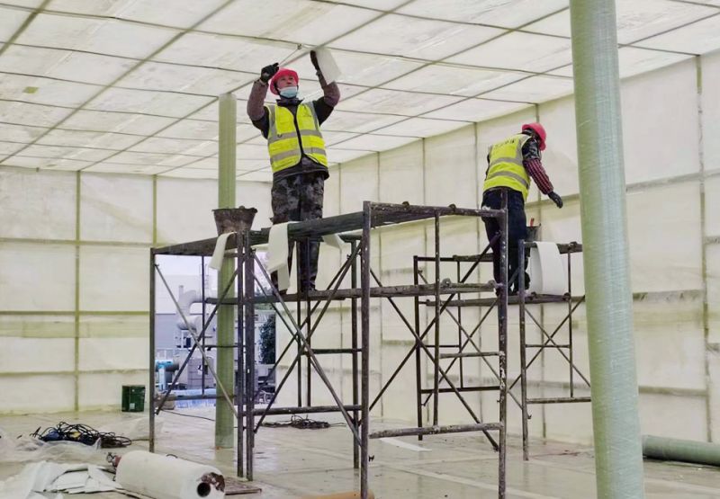 四川自貢(gong)70000風(fēng)量生物除臭箱