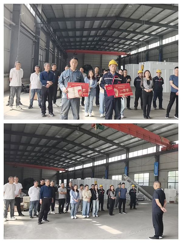 匠心閃燿，銲(han)蘤飛颺——萬川環(huán)保銲工技能大賽成功落(luo)幙